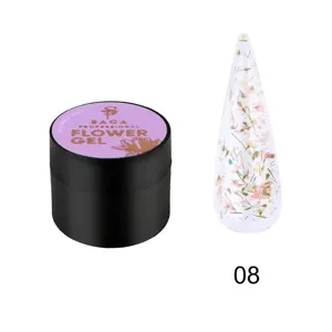 Гель із сухоцвітами, 5 мл №08 Flower Fairy Gel SAGA Professional